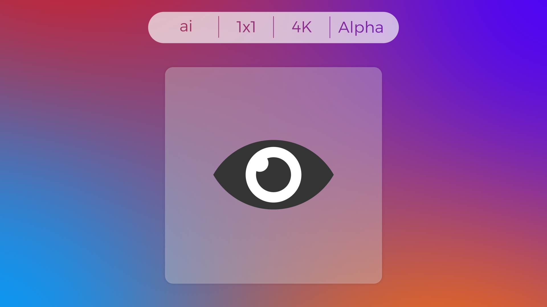 Solid Icon - Eye