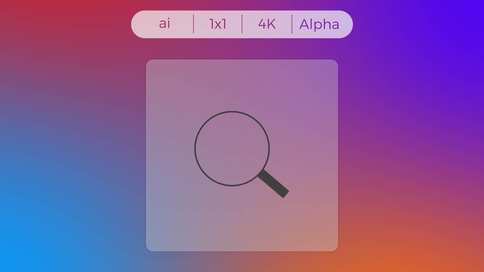 Stroke Icon - Search