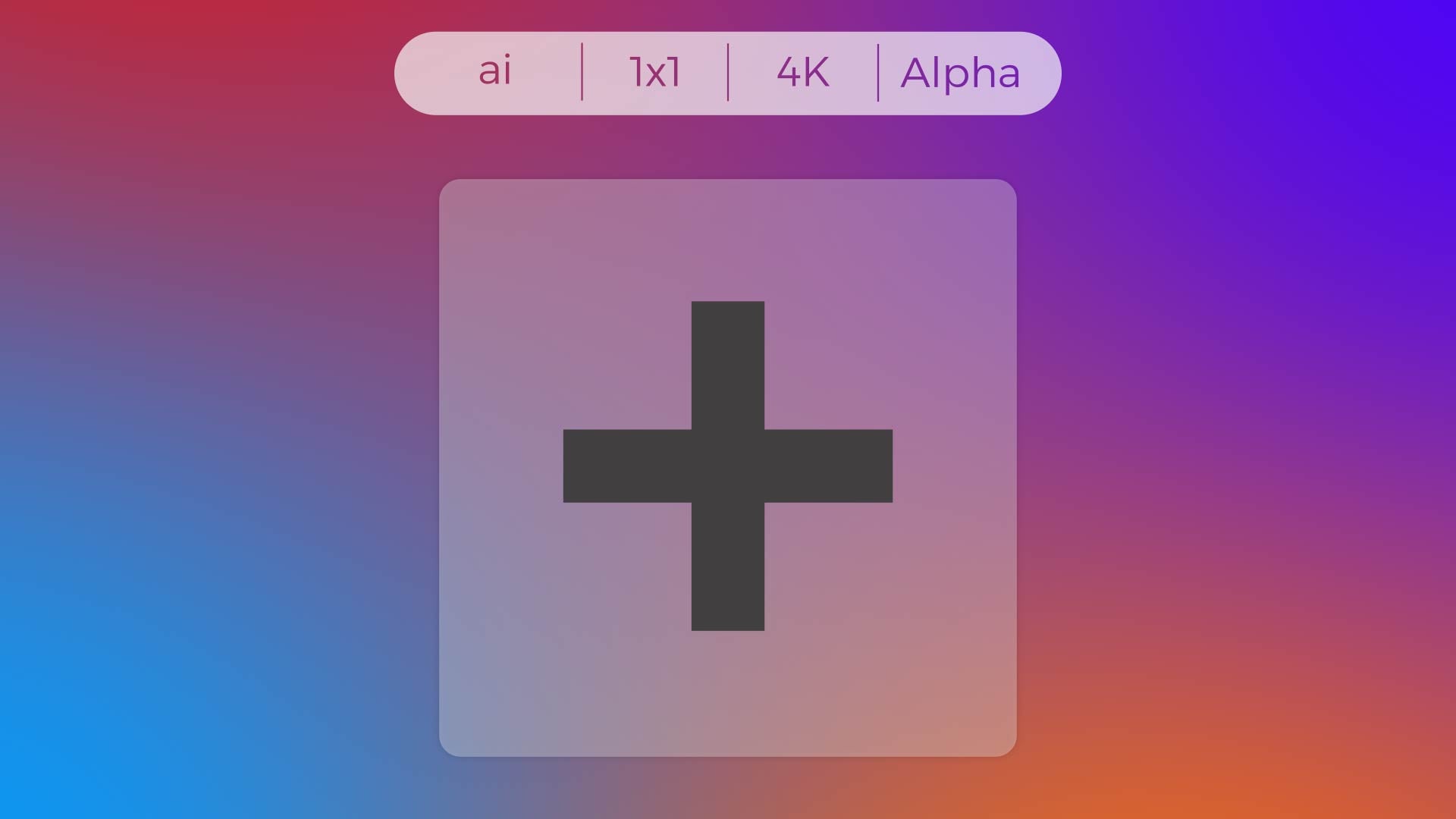 Solid Icon - Cross