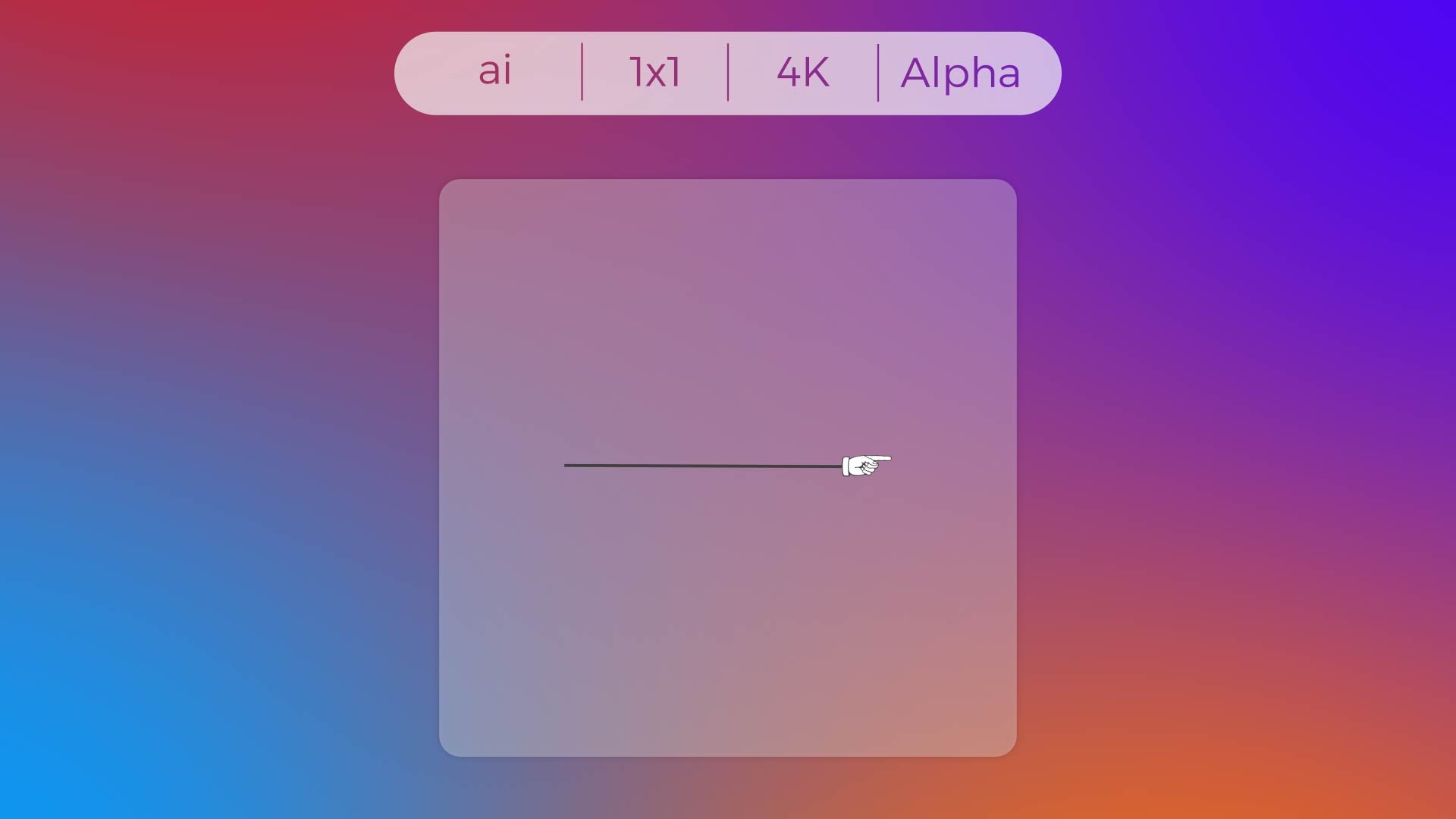 Stroke Icon - Pointing right