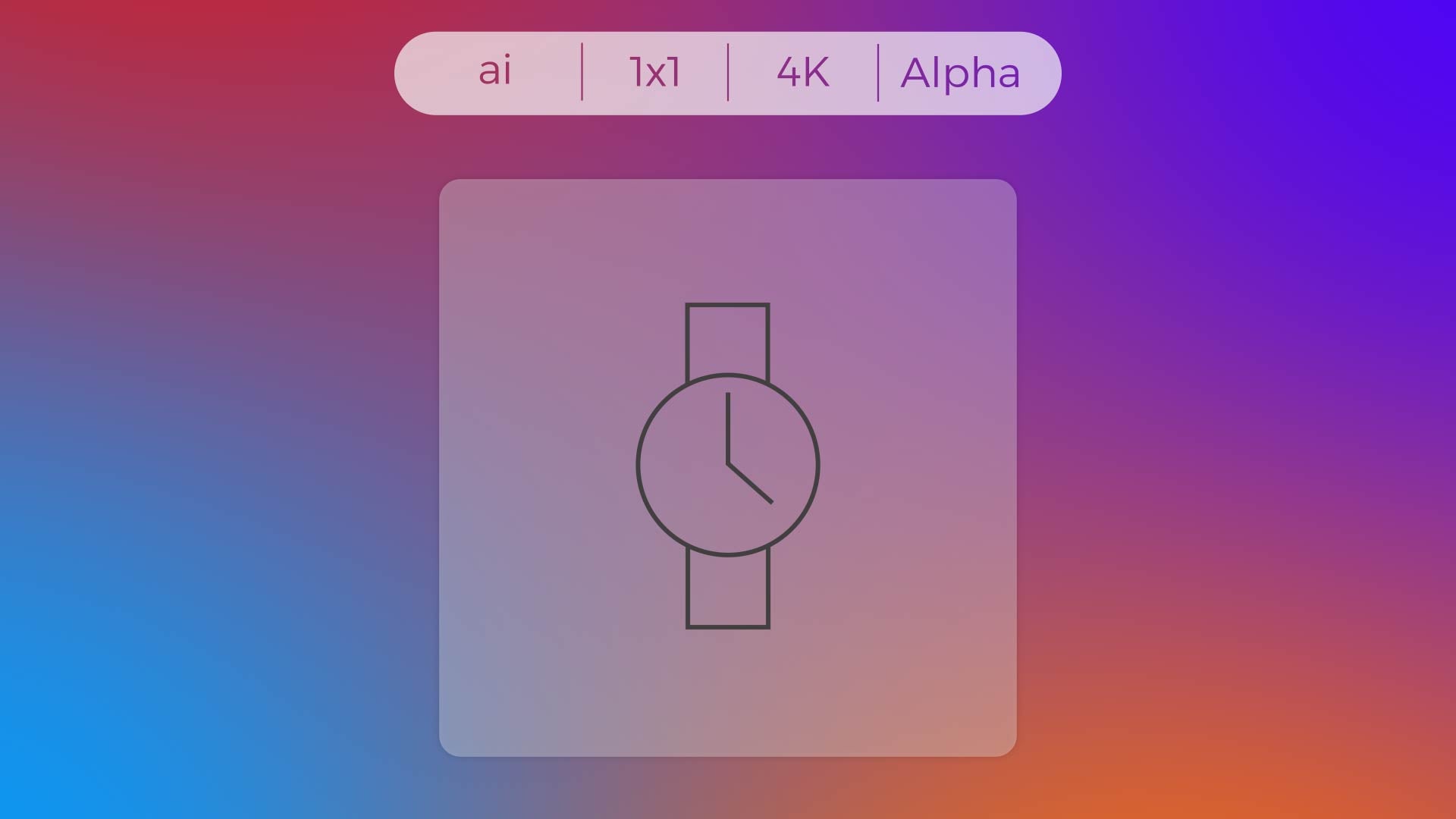 Stroke Icon - Watch