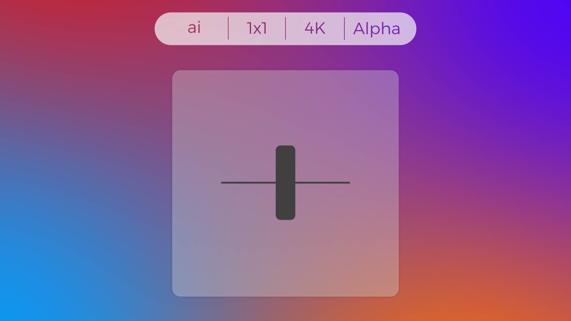 Solid Icon - Align Center