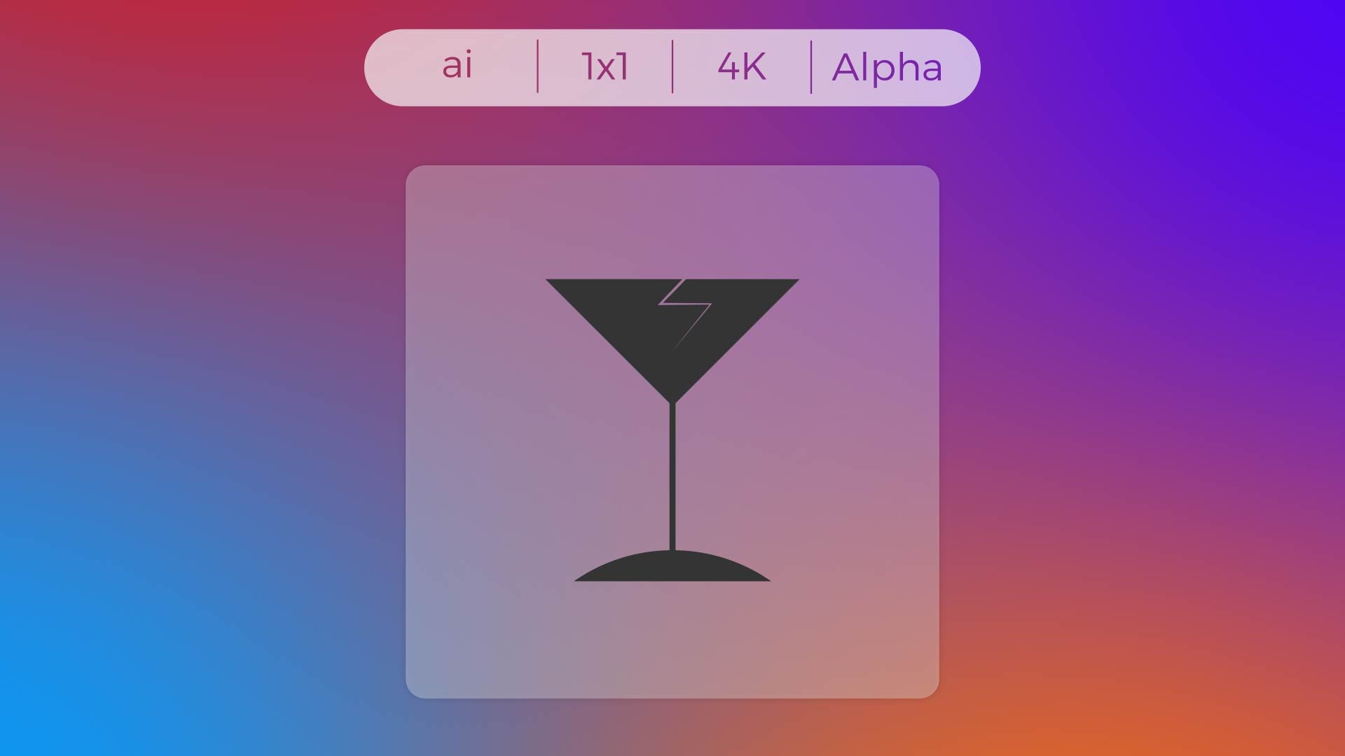 Solid Icon - Broken Glass