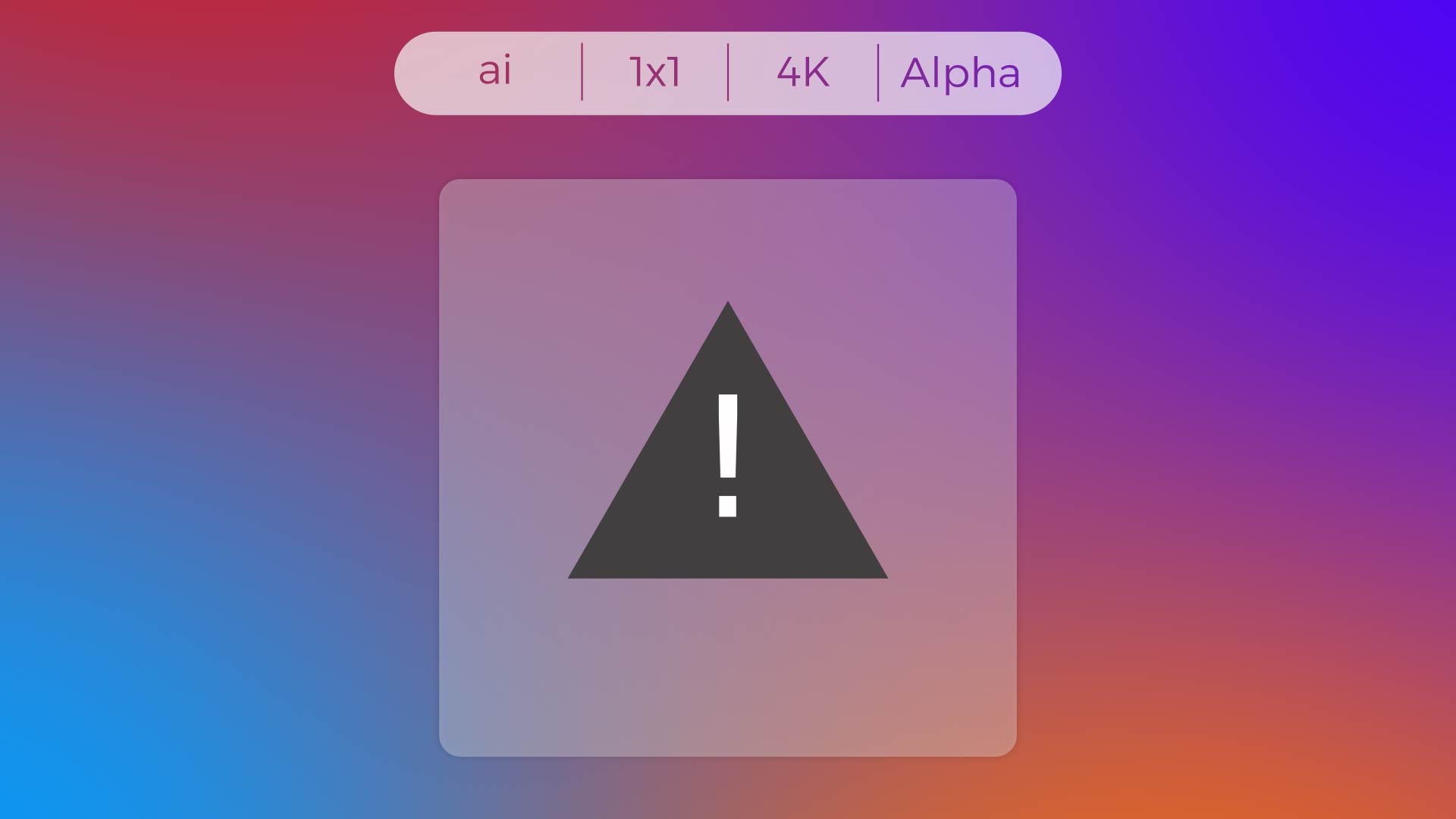 Solid Icon - Watch out