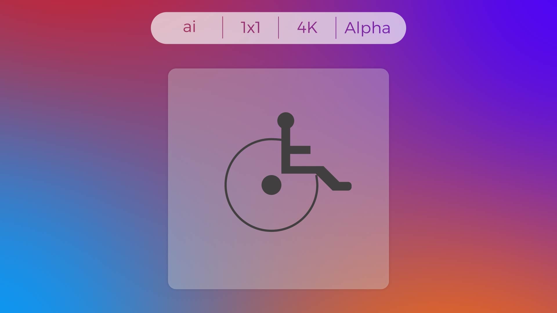 Solid Icon - Handicapped