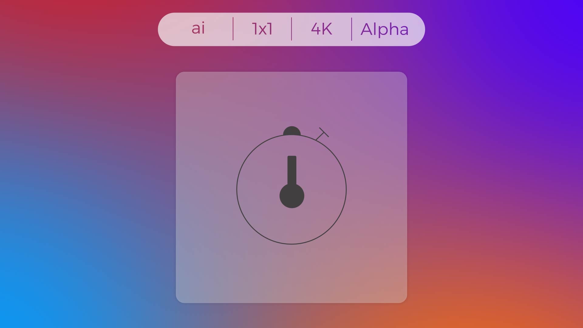 Stroke Icon - Stop watch