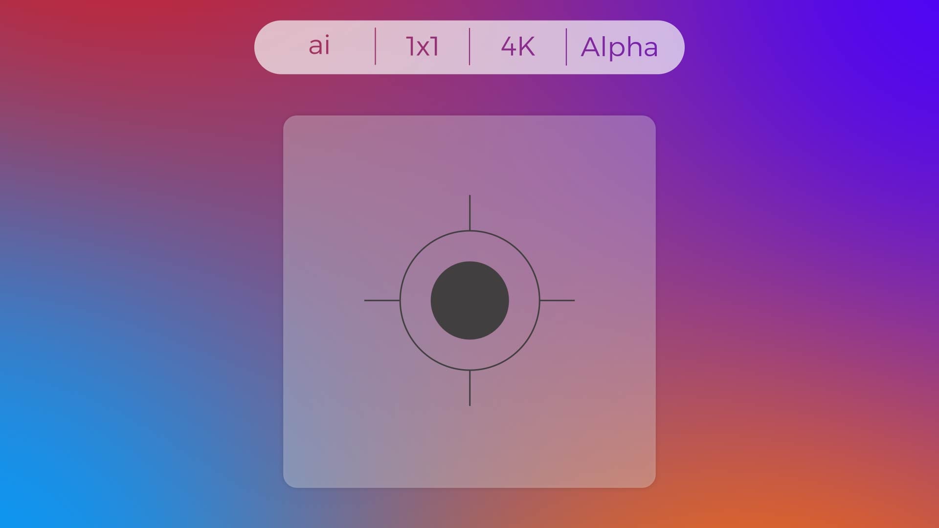 Solid Icon - Target