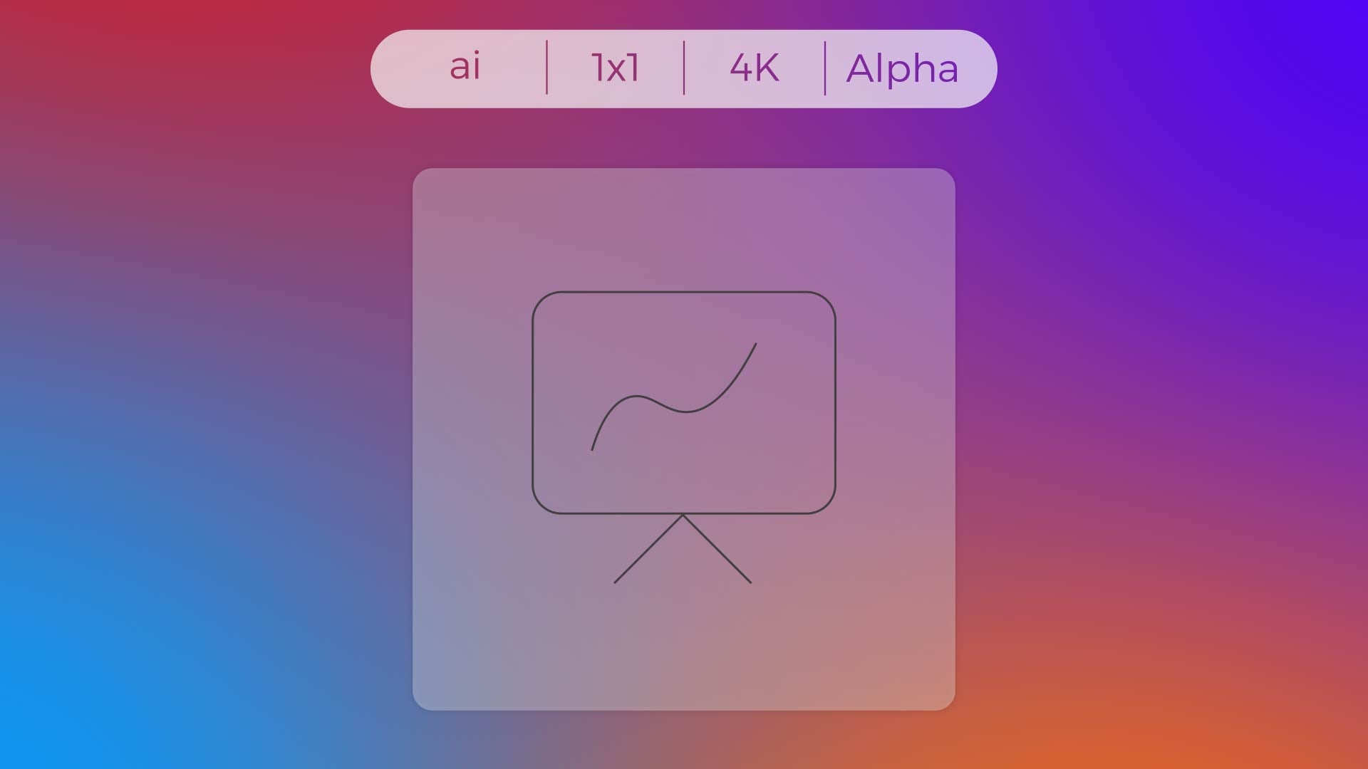 Stroke Icon - TV