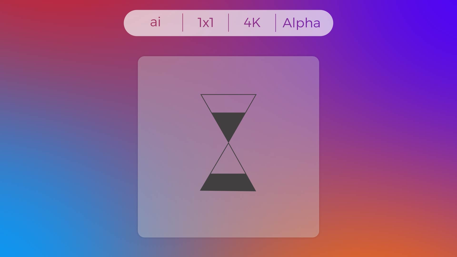 Solid Icon - Hour Glass