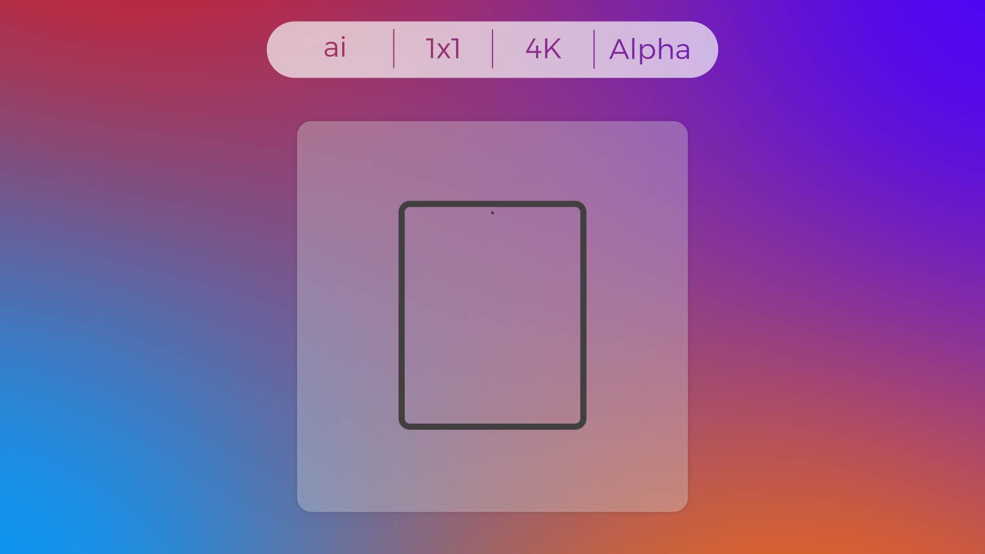 Stroke Icon - Tablet
