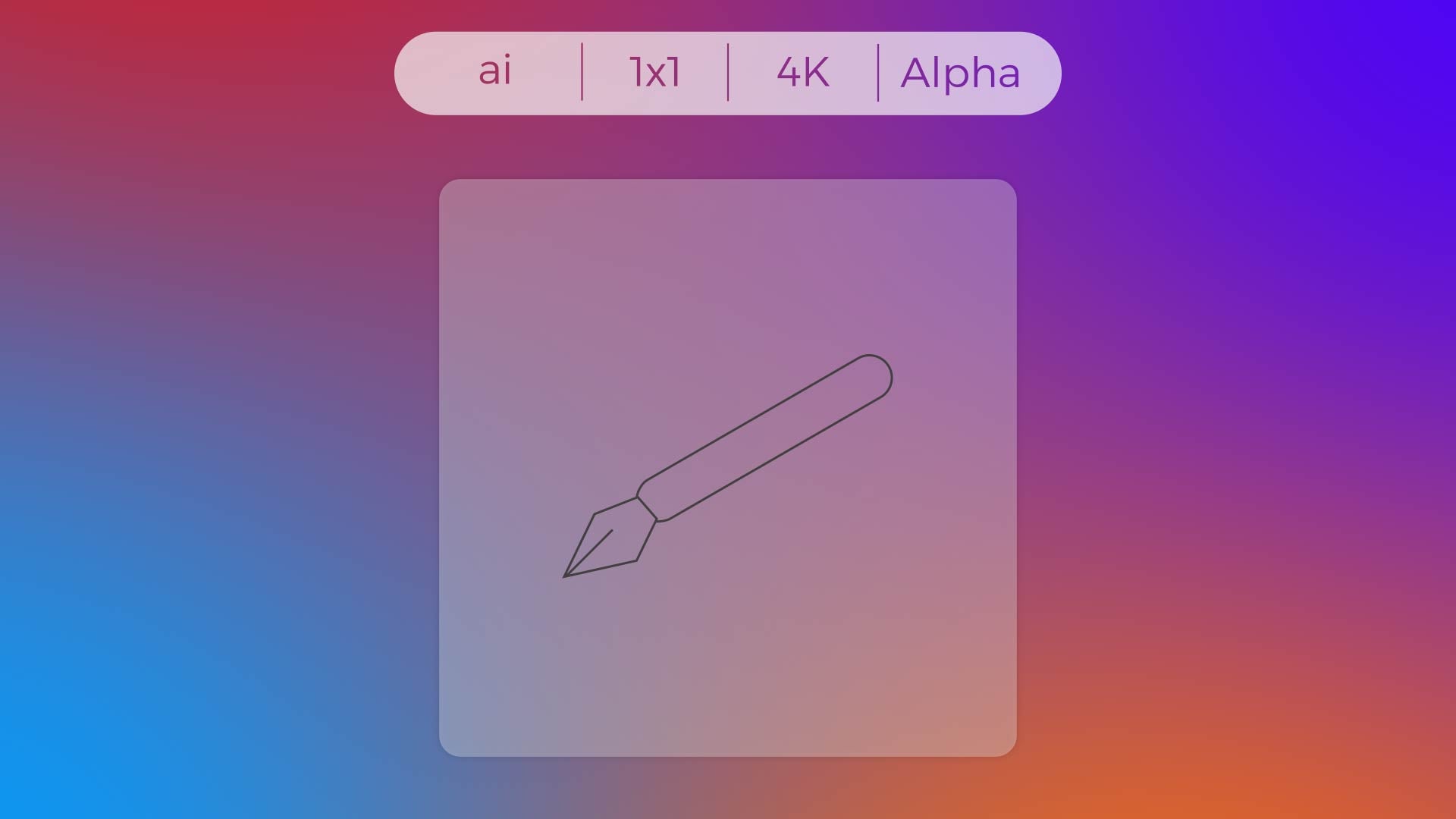 Stroke Icon - Pen