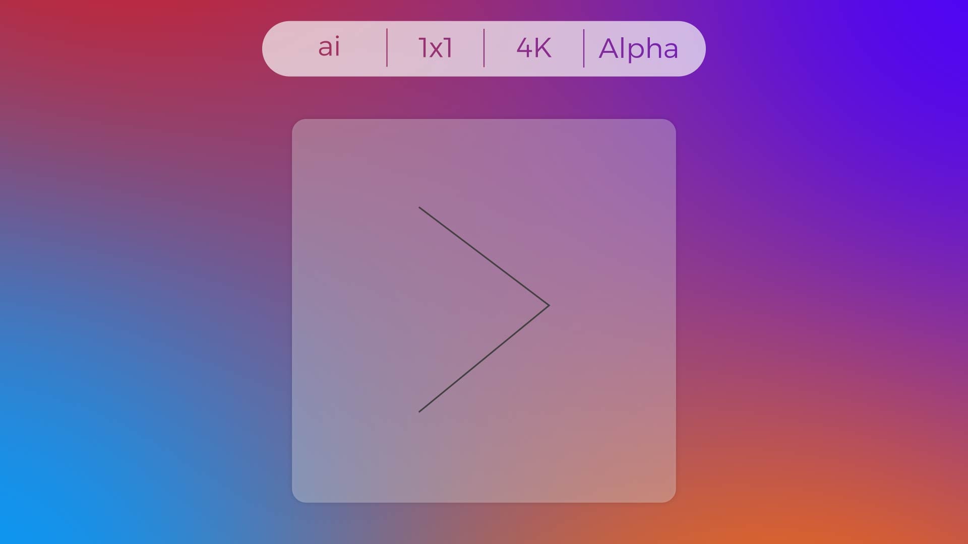 Stroke Icon - Chevron right