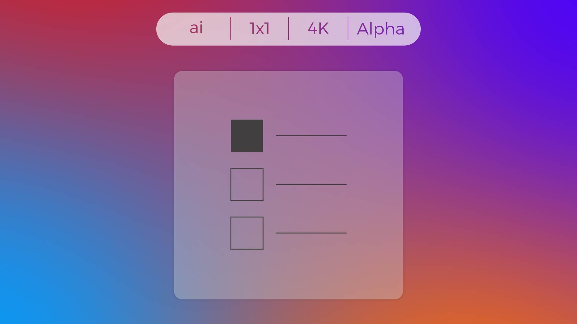Stroke Icon - Check List