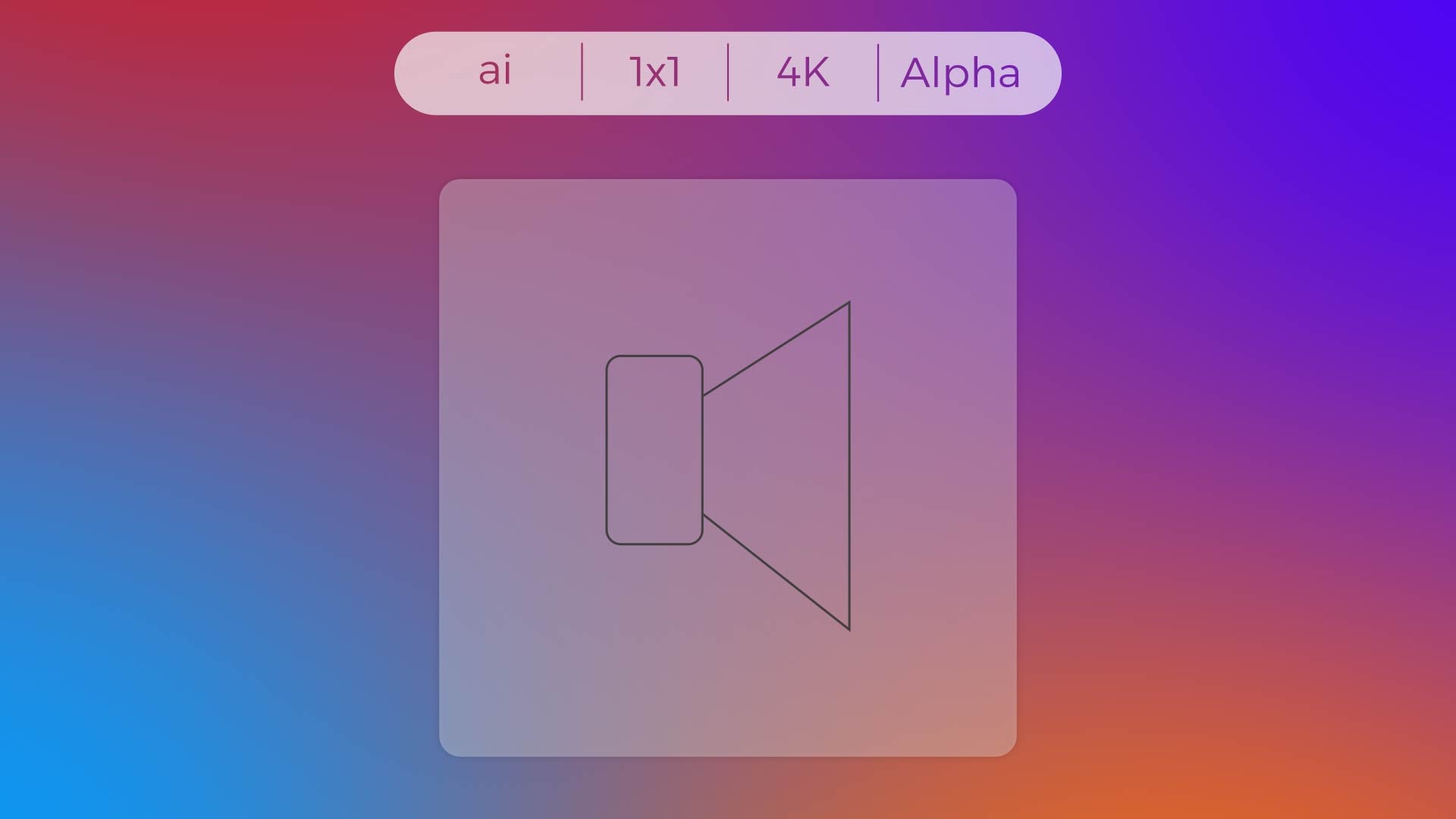 Stroke Icon - Audio