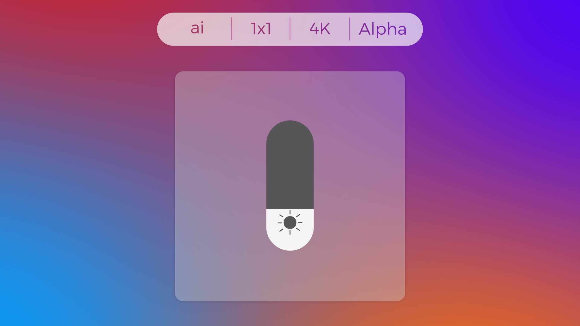 Solid Icon - Low Brightness