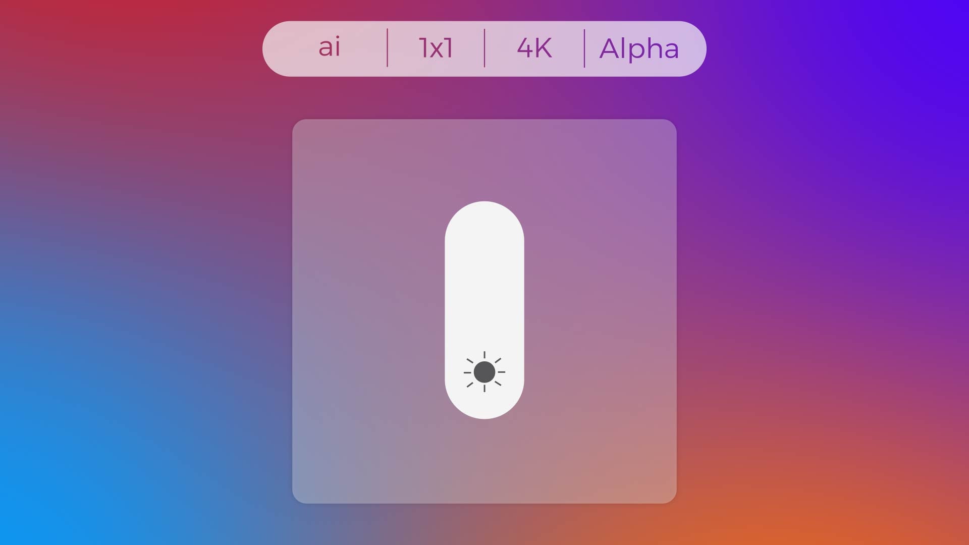 Solid Icon - High Brightness