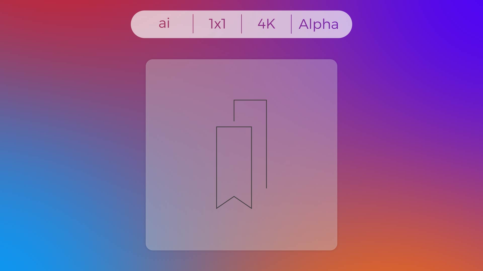 Stroke Icon - Bookmarks