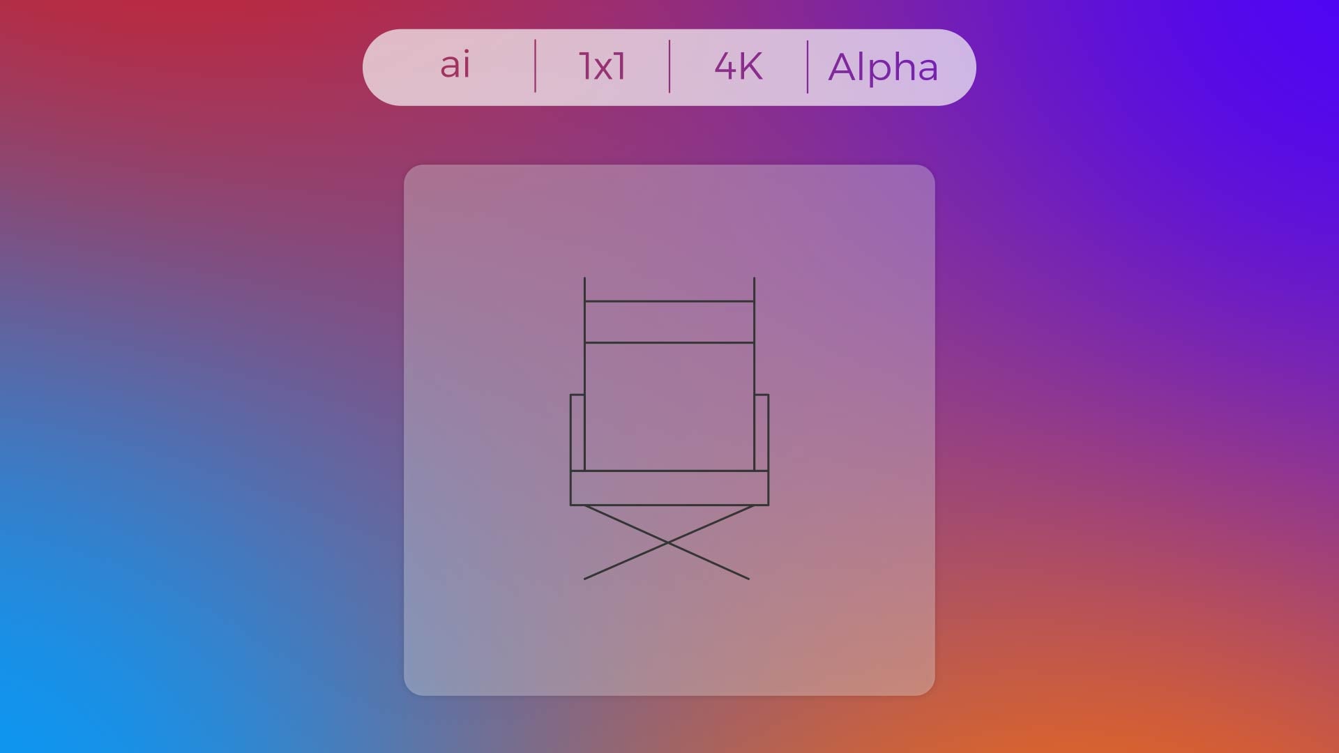 Stroke Icon - Chair