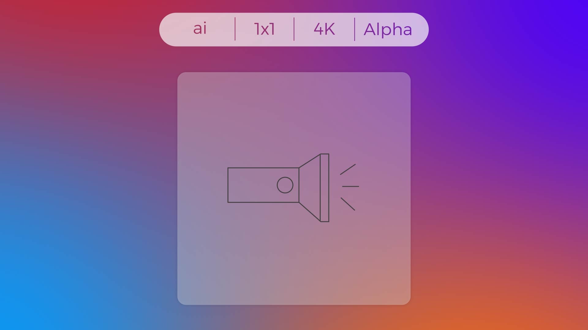 Stroke Icon - Flash light