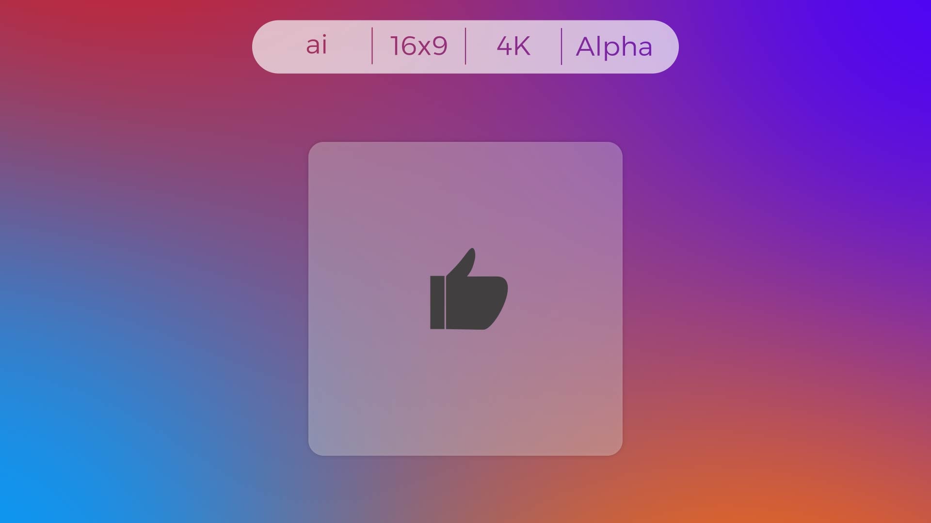 Solid Icon - Thumbs Up