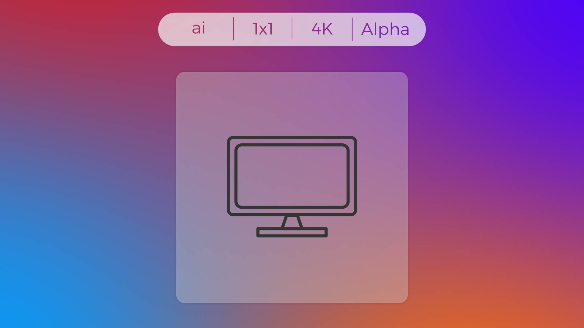Stroke Icon - Flat Screen TV