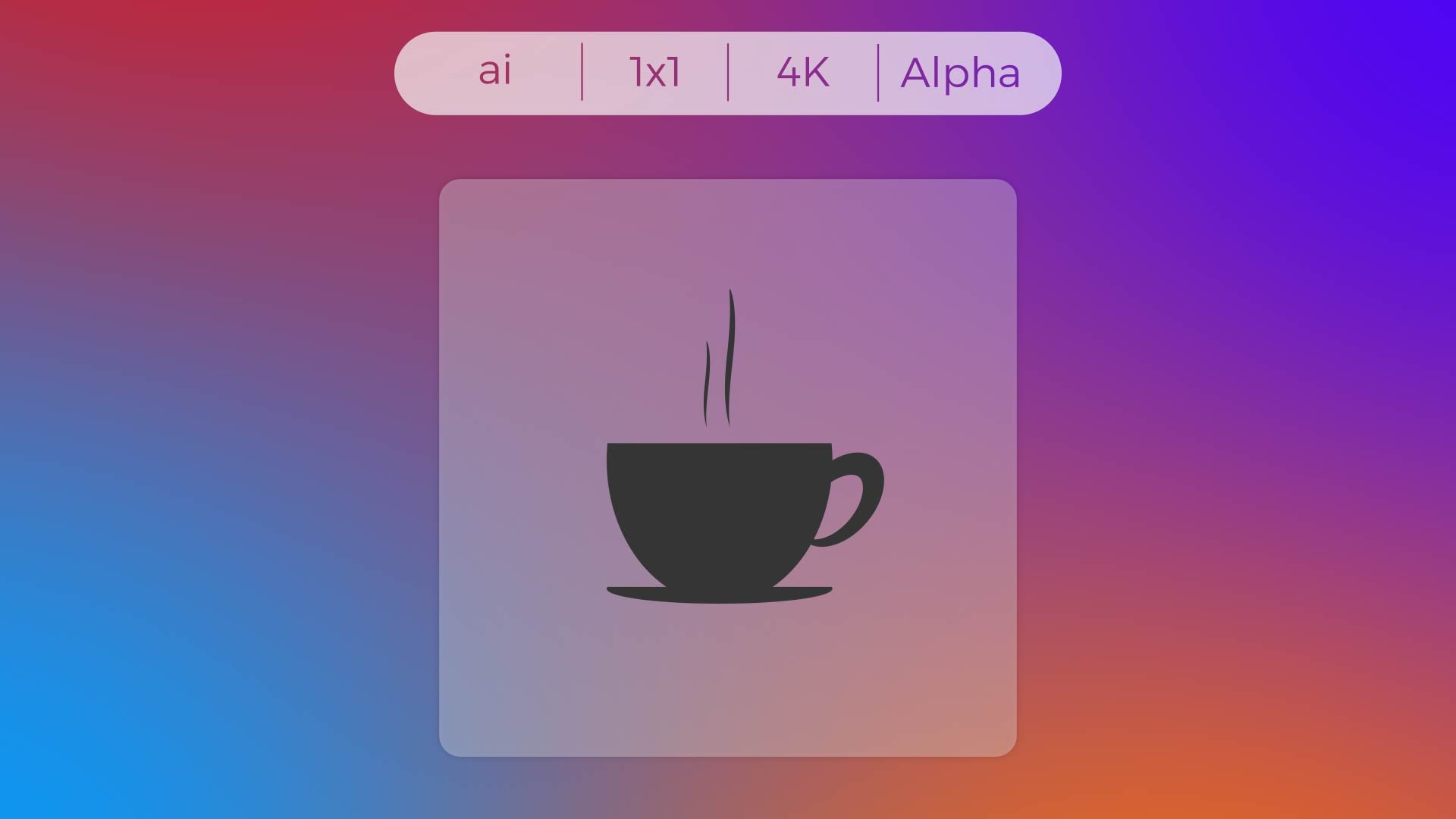 Solid Icon - Hot Drink