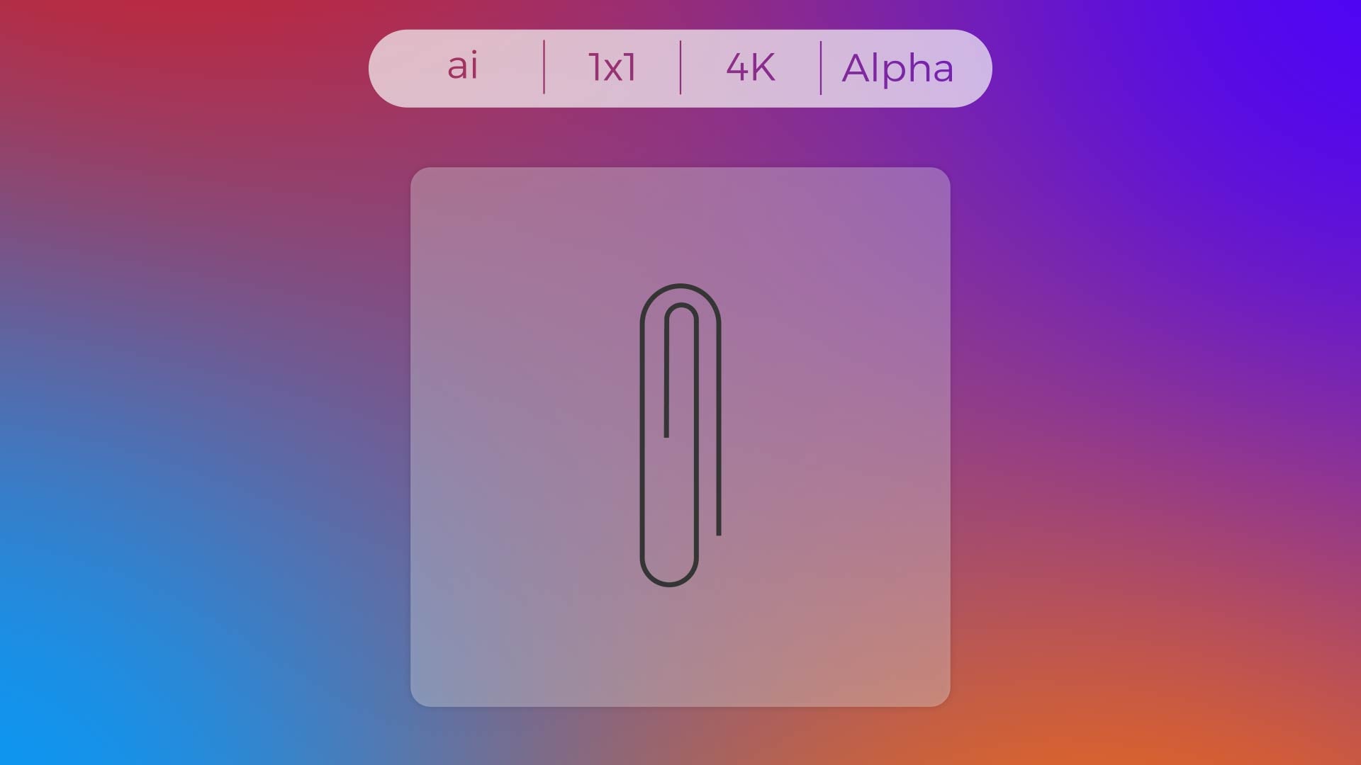Stroke Icon - Paper Clip