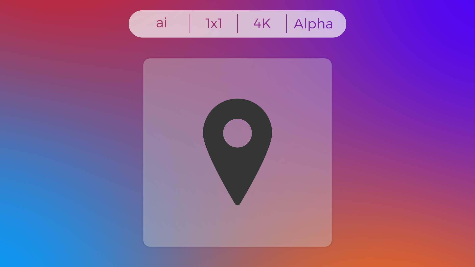 Solid Icon - Pin