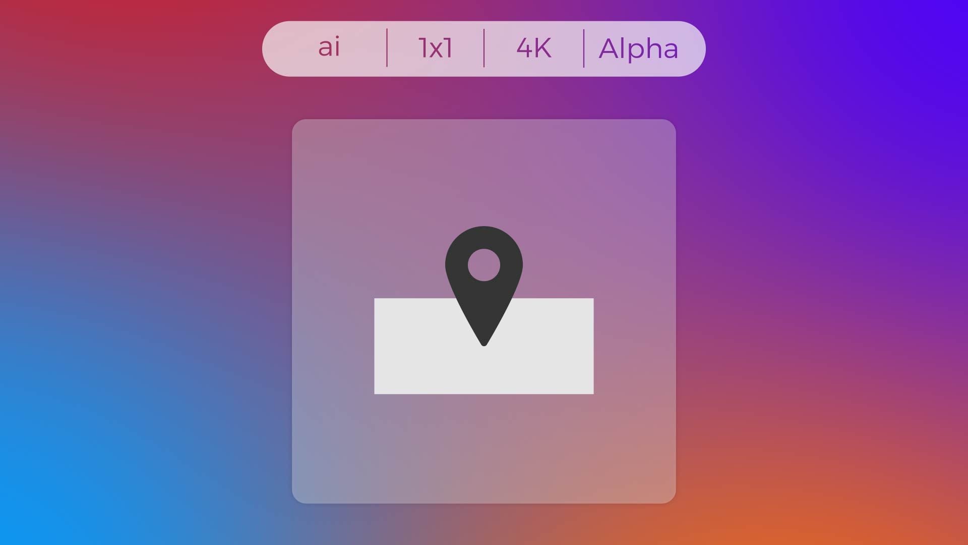 Solid Icon - Pin on map