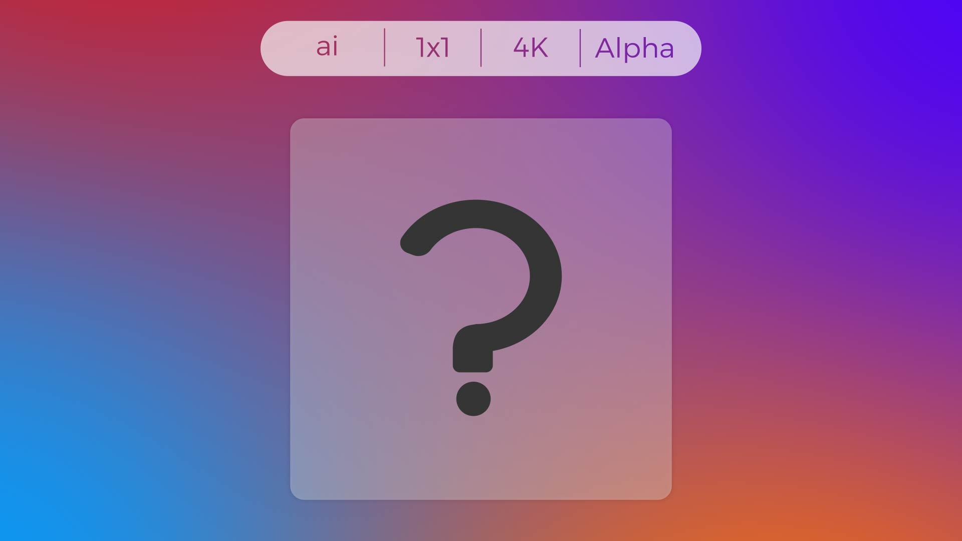 Solid Icon - Question Mark