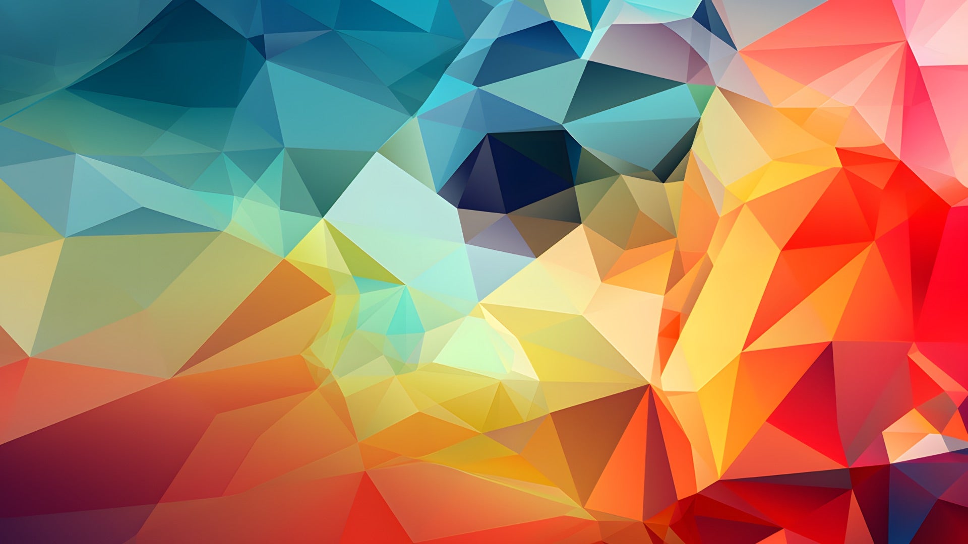 Triangles Background