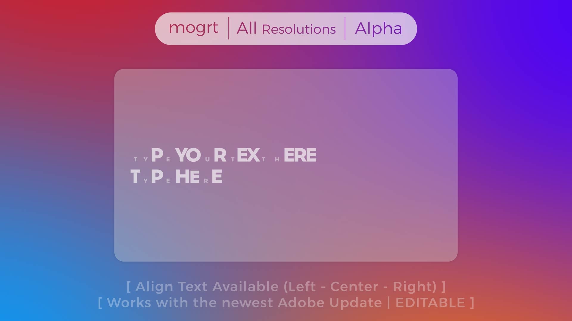 Text Animation - Scale