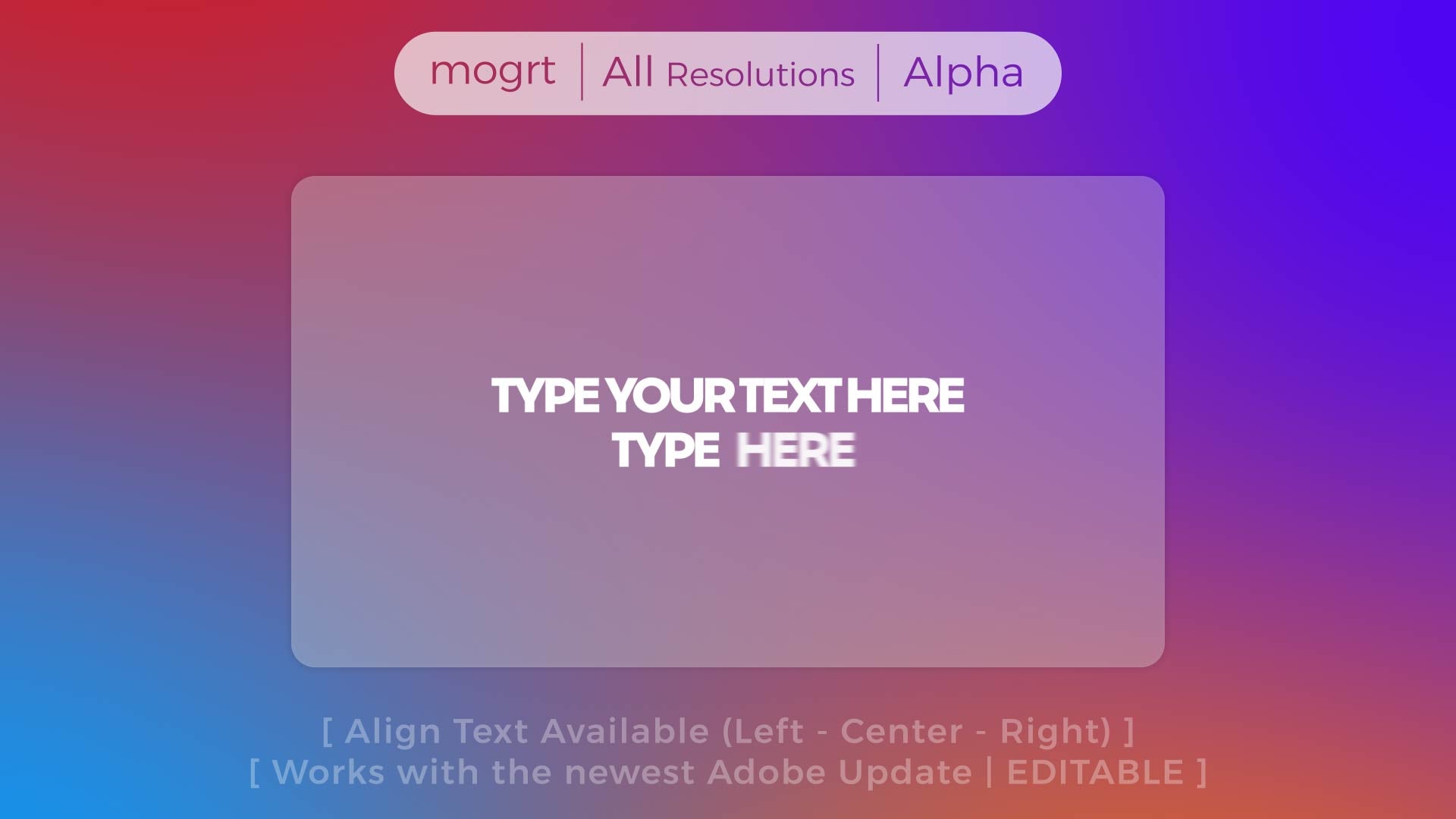 Text Animation - Position