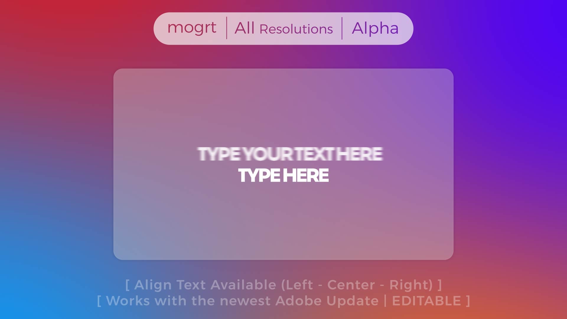 Text Animation - Position