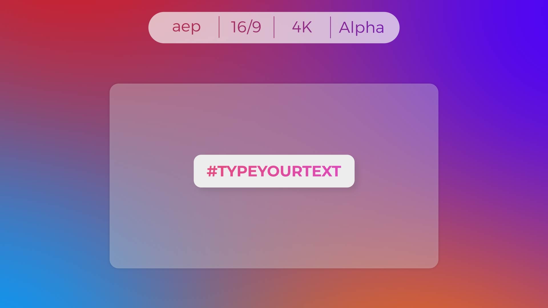 Hashtag Popup
