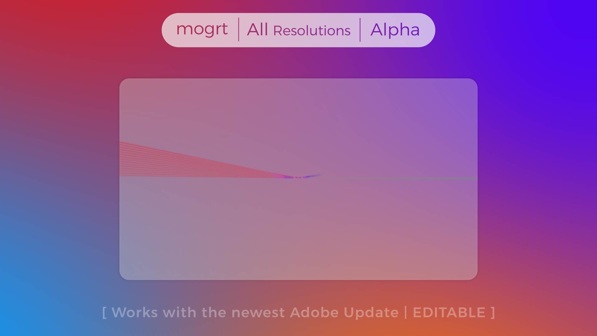 Title Glitch Transition