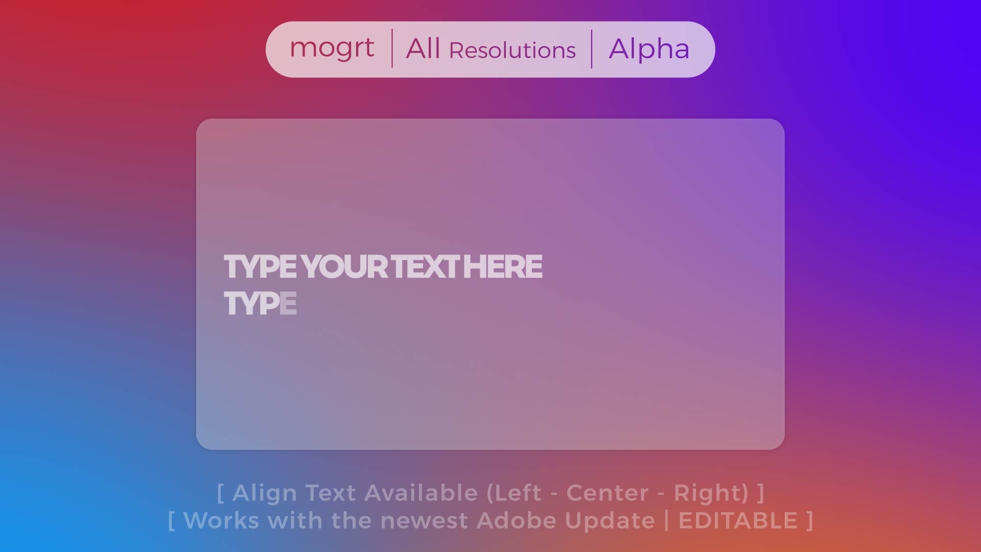 Text Animation - Opacity