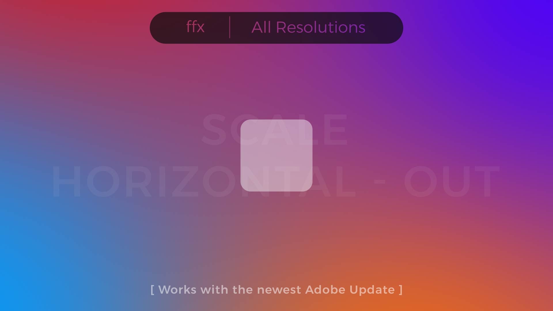 Scale - Horizontal - Out