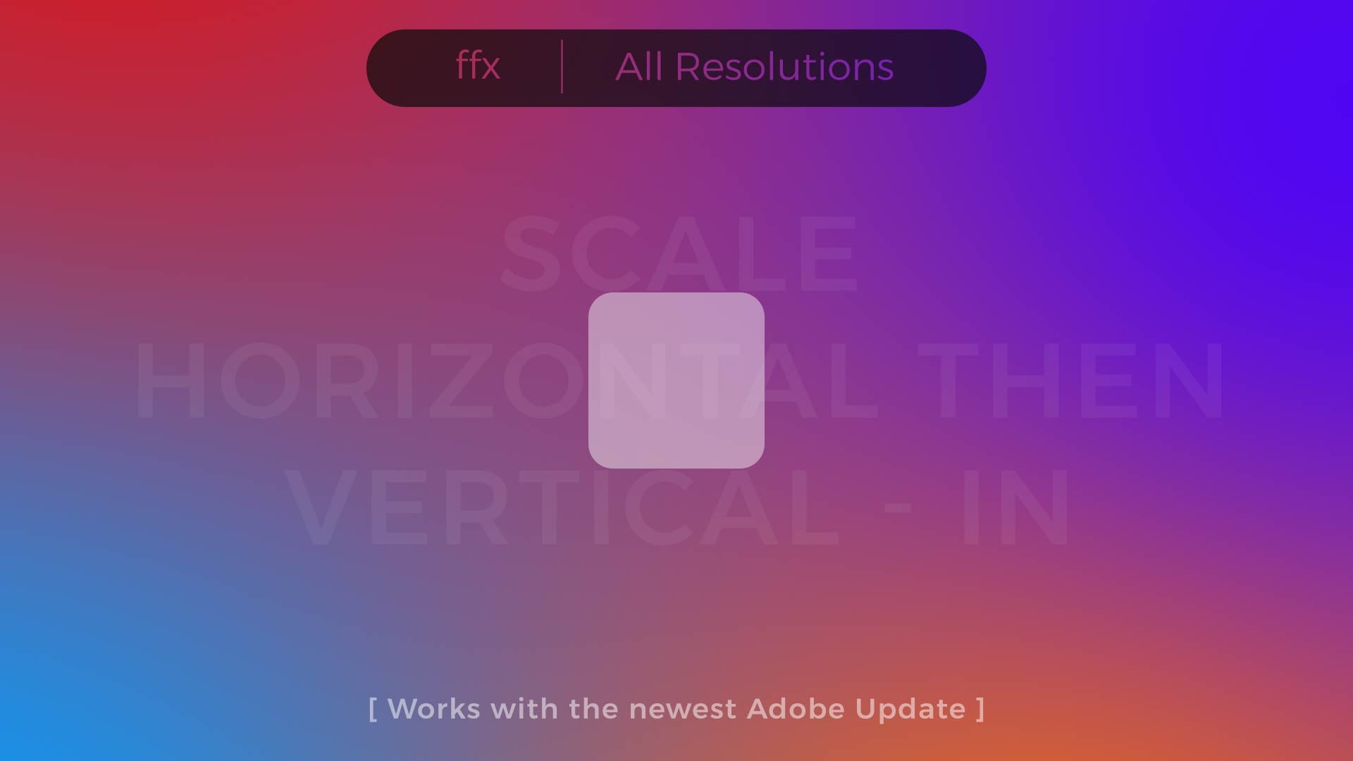 Scale - Horizontal Then Vertical - In
