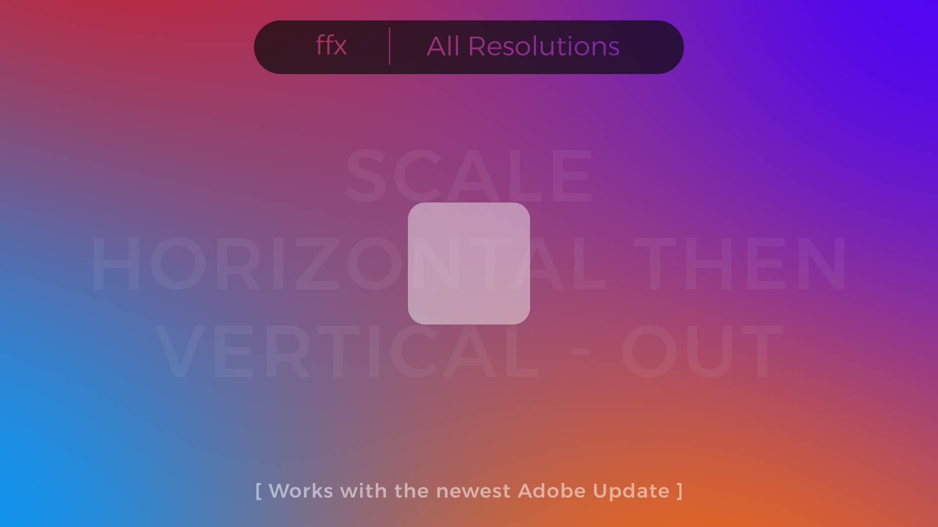 Scale - Horizontal then Vertical - Out