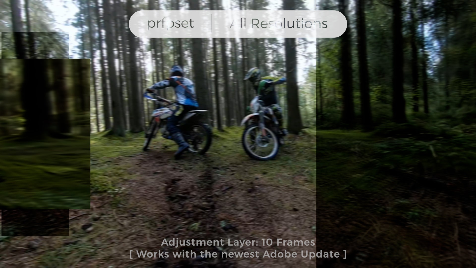 Glitch Transition - Box Blur