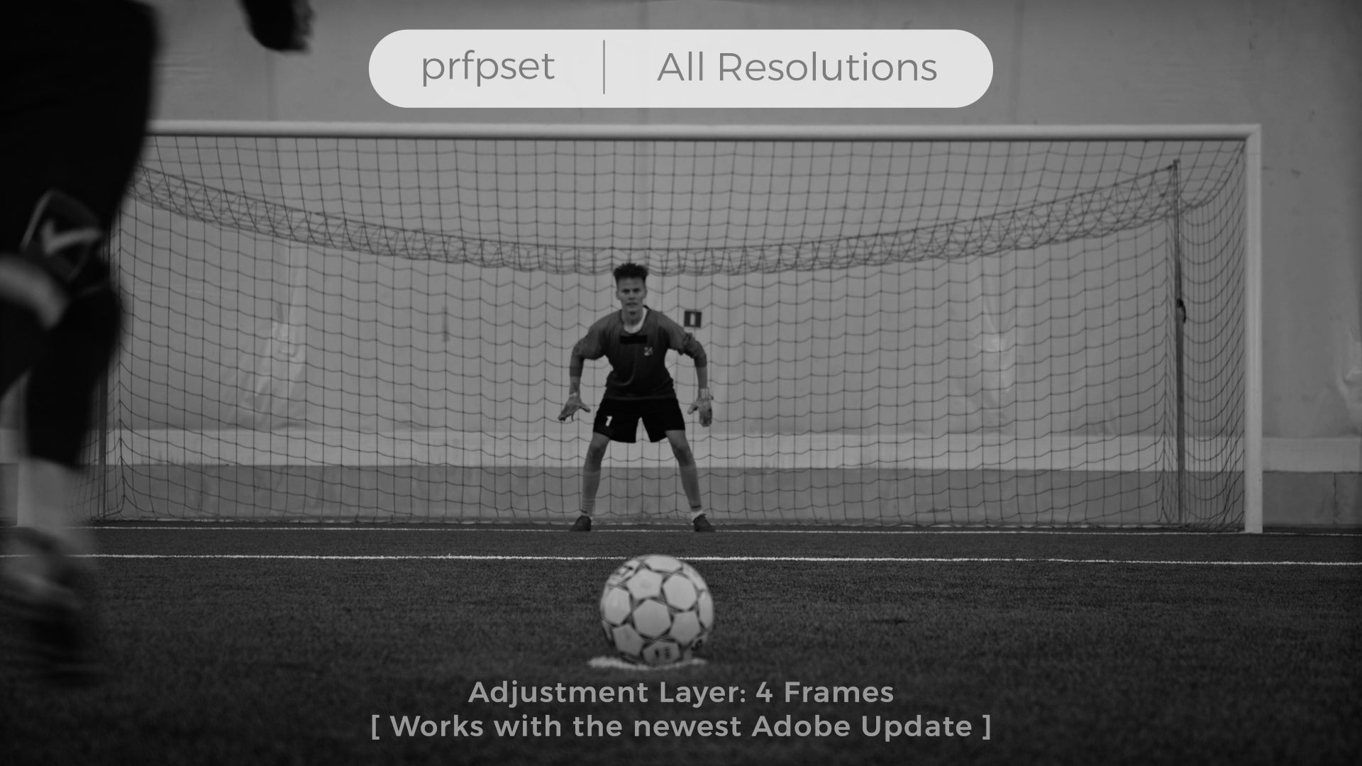 Glitch Transition - B&W