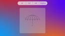 Stroke Icon - Umbrella