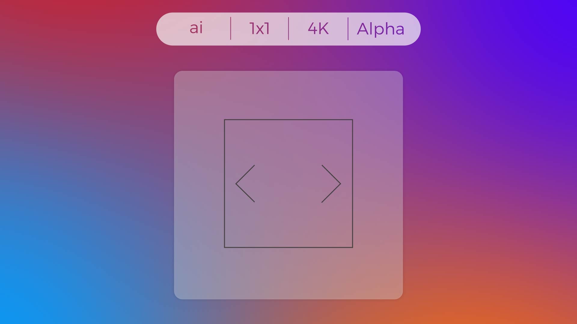 Stroke Icon - Angle Brackets