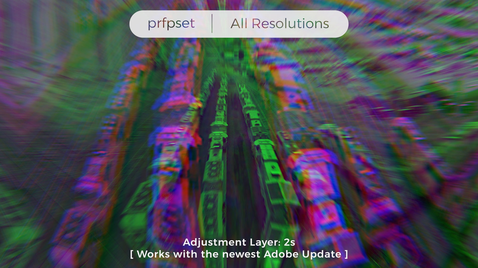Super Slow Zoom In - Distorted RGB