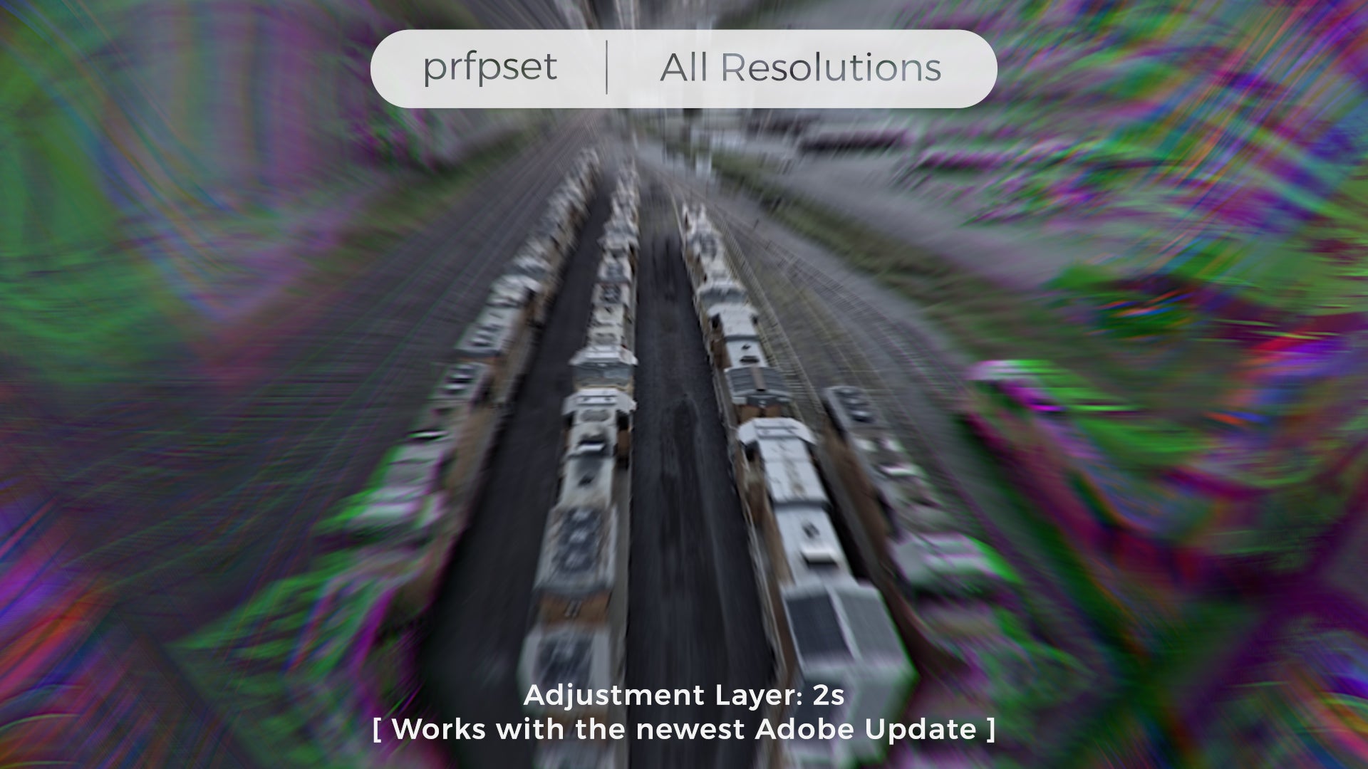 Super Slow Zoom Out - Distorted RGB